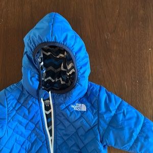 Reversible down North Face jacket